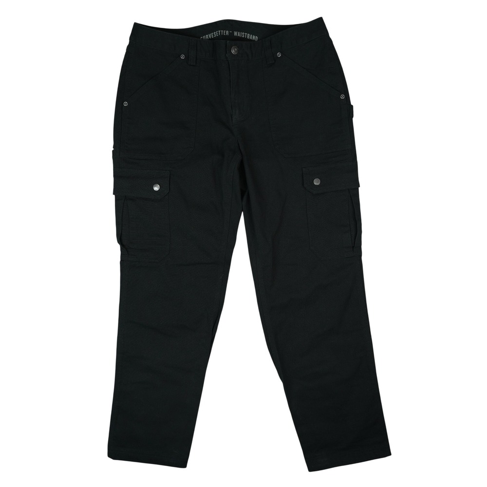 Duluth Trading‎ Cargo Pants 10x29 Black Curvesetter Utility Workwear Gorpcore